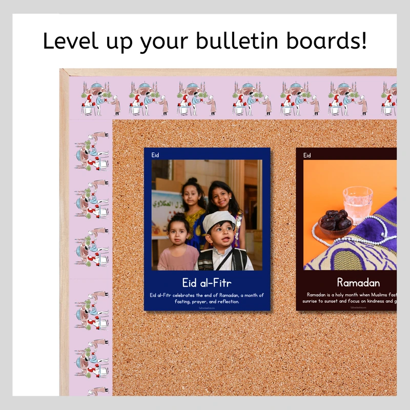 Eid Bulletin Board Borders